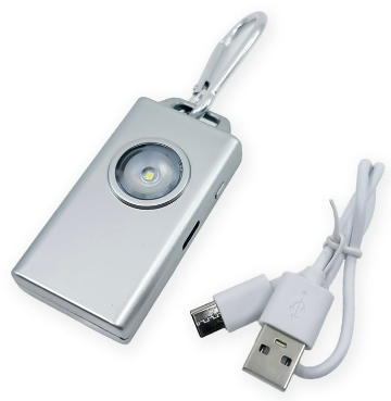 Micro Guard Plus Personal Alarm + COB LED Flashlight
